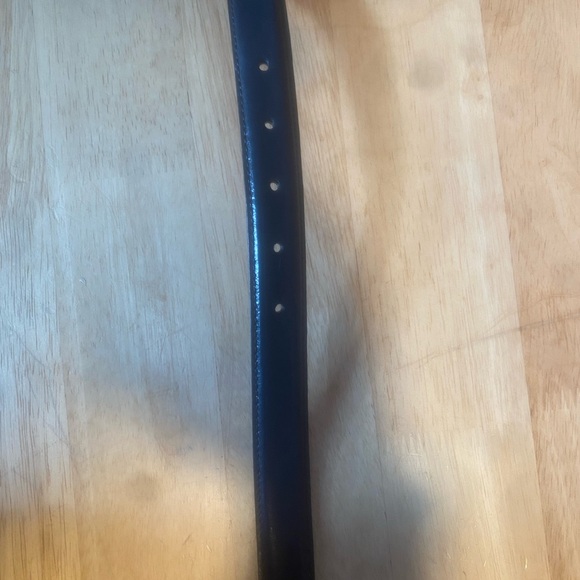 Woman’s Blue  Genuine Leather Etienne Aigner belt - Picture 5 of 6